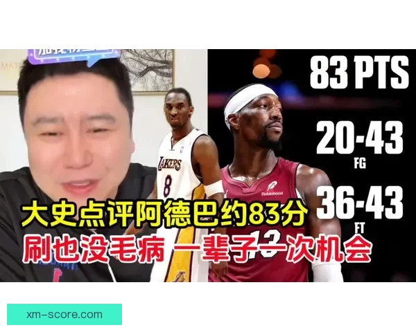 小波特誓言打破阿德巴约纪录守护科比荣耀